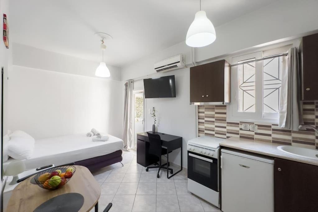 Apartmán Pagrati Cozy Retreat Atény Exteriér fotografie